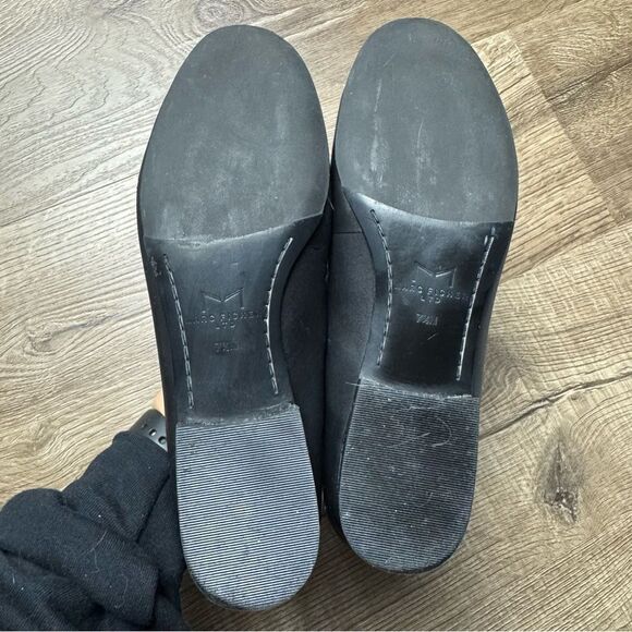 Marc Fisher | Black Leather Nickie Loafer - Picture 5 of 9